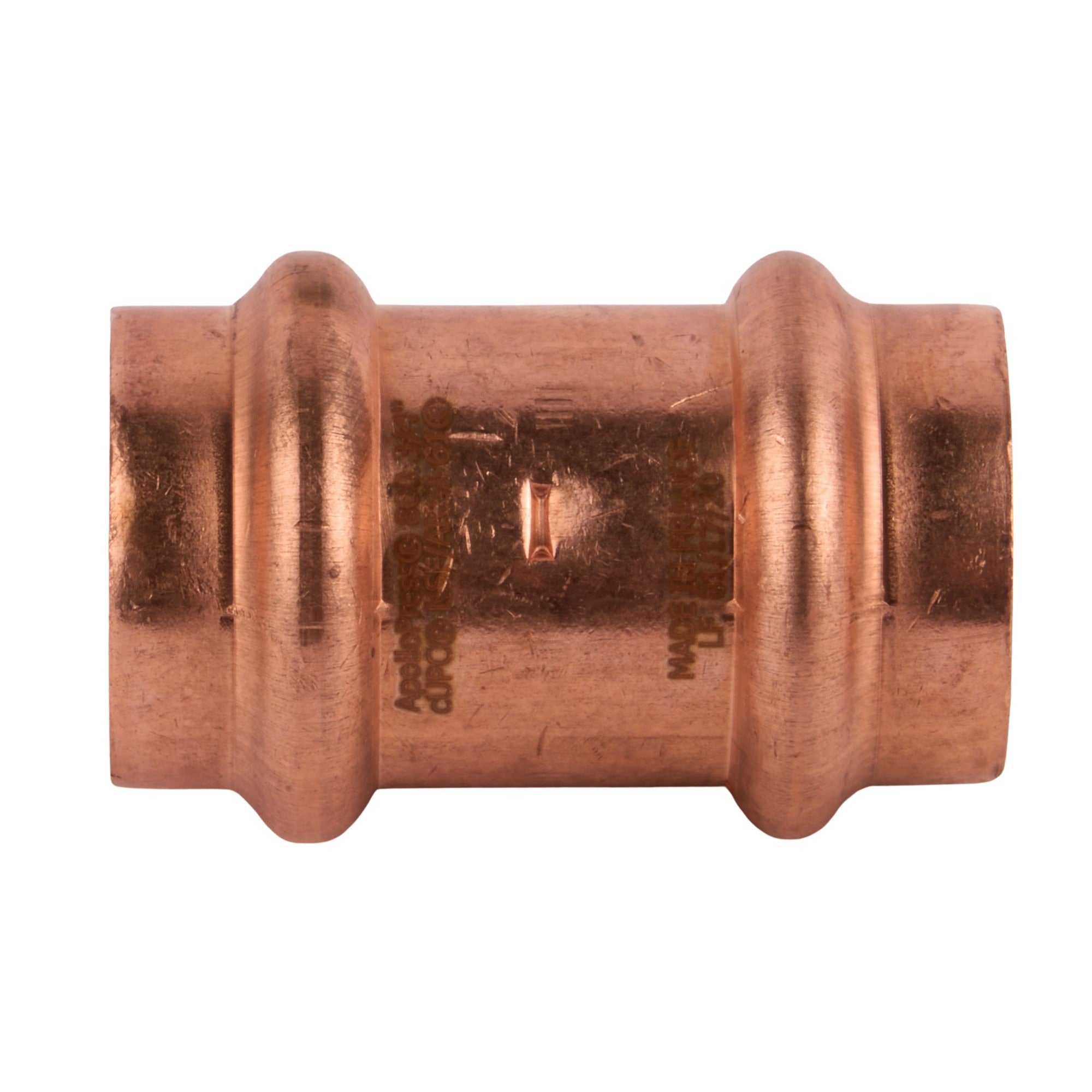 Copper Press Coupling with Stop (C x C) 3/4"