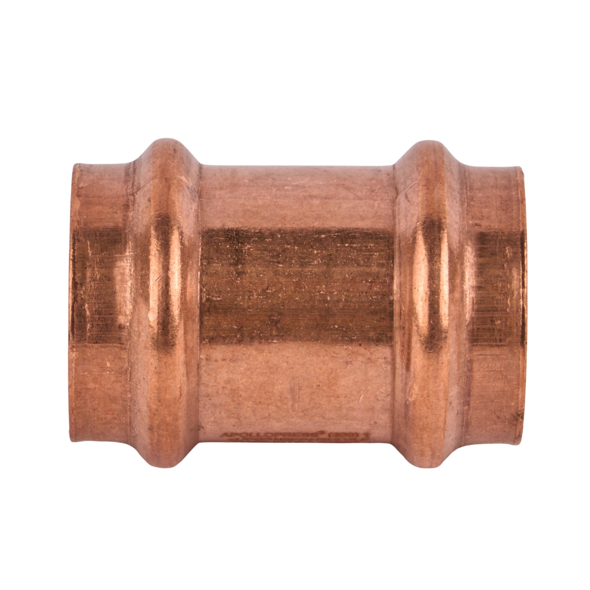 Copper Press Coupling with Stop (C x C) 1"