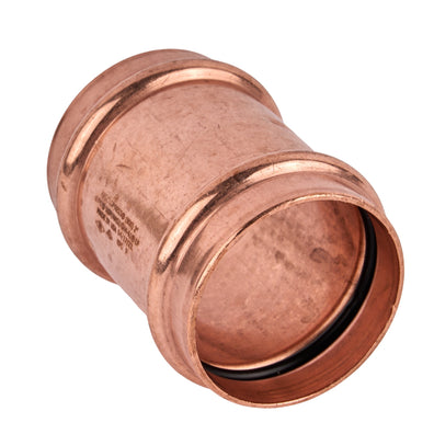 Copper Press Coupling with Stop (C x C) 2"