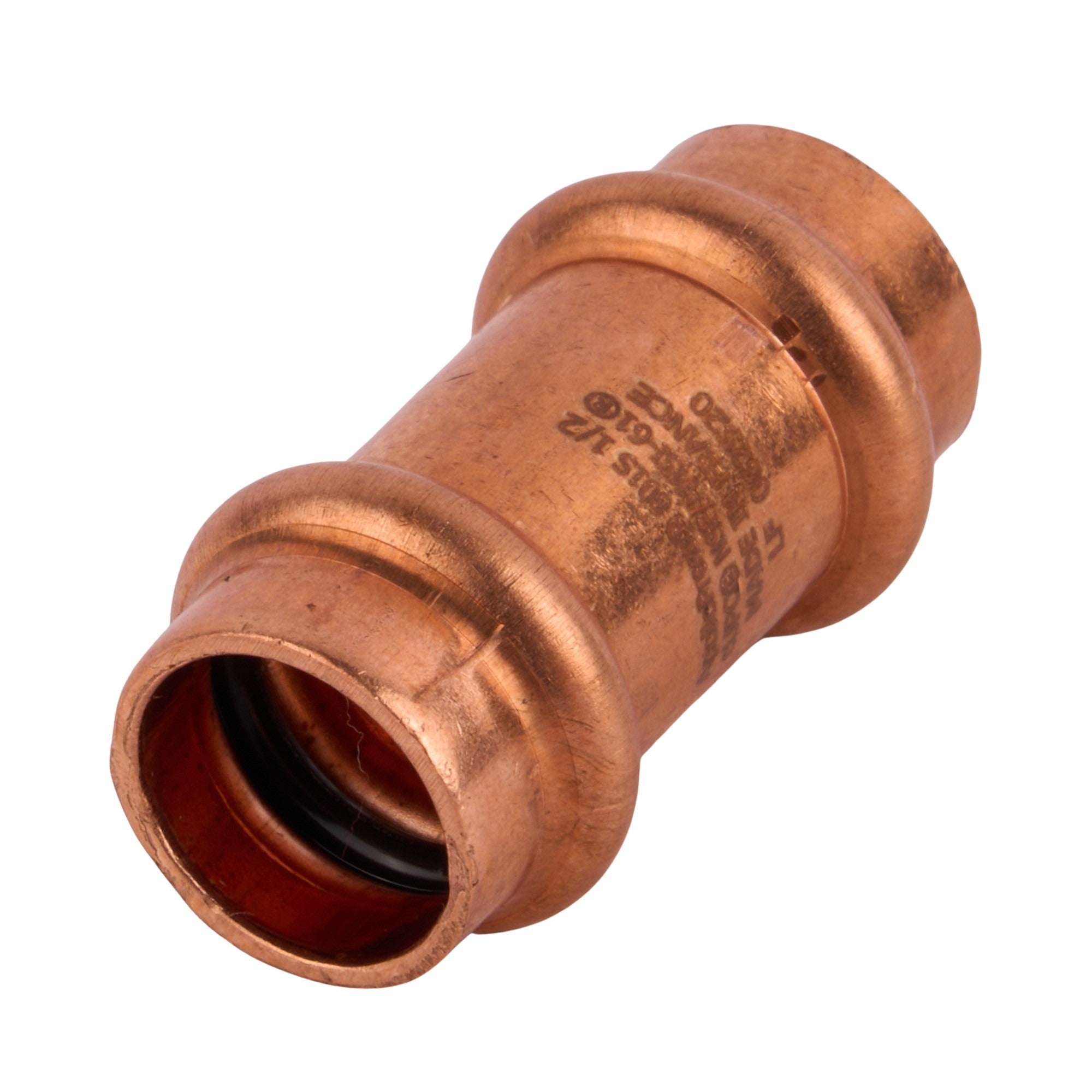 Copper Press Coupling less Stop (C x C) 1/2"