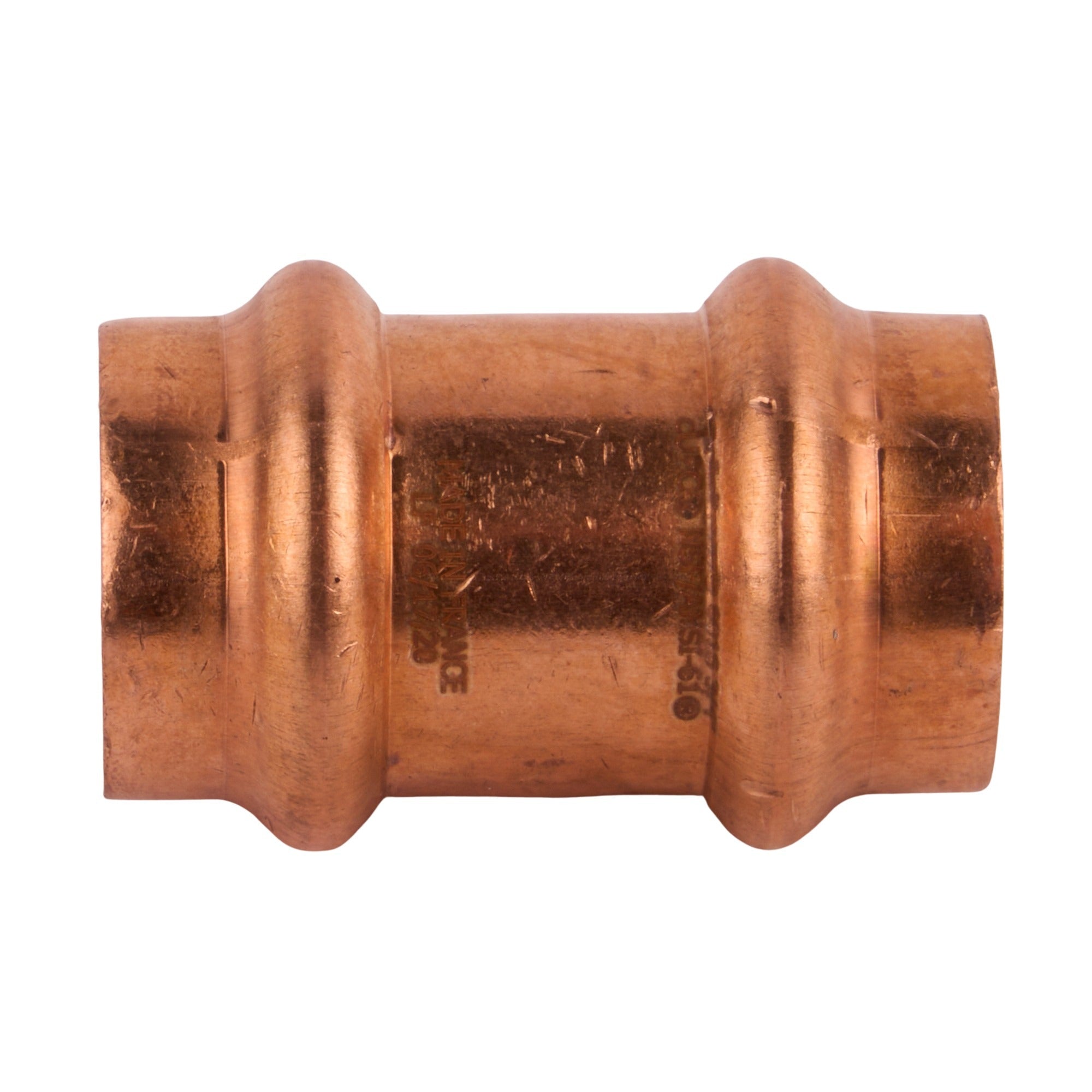 Copper Press Coupling less Stop (C x C) 3/4"
