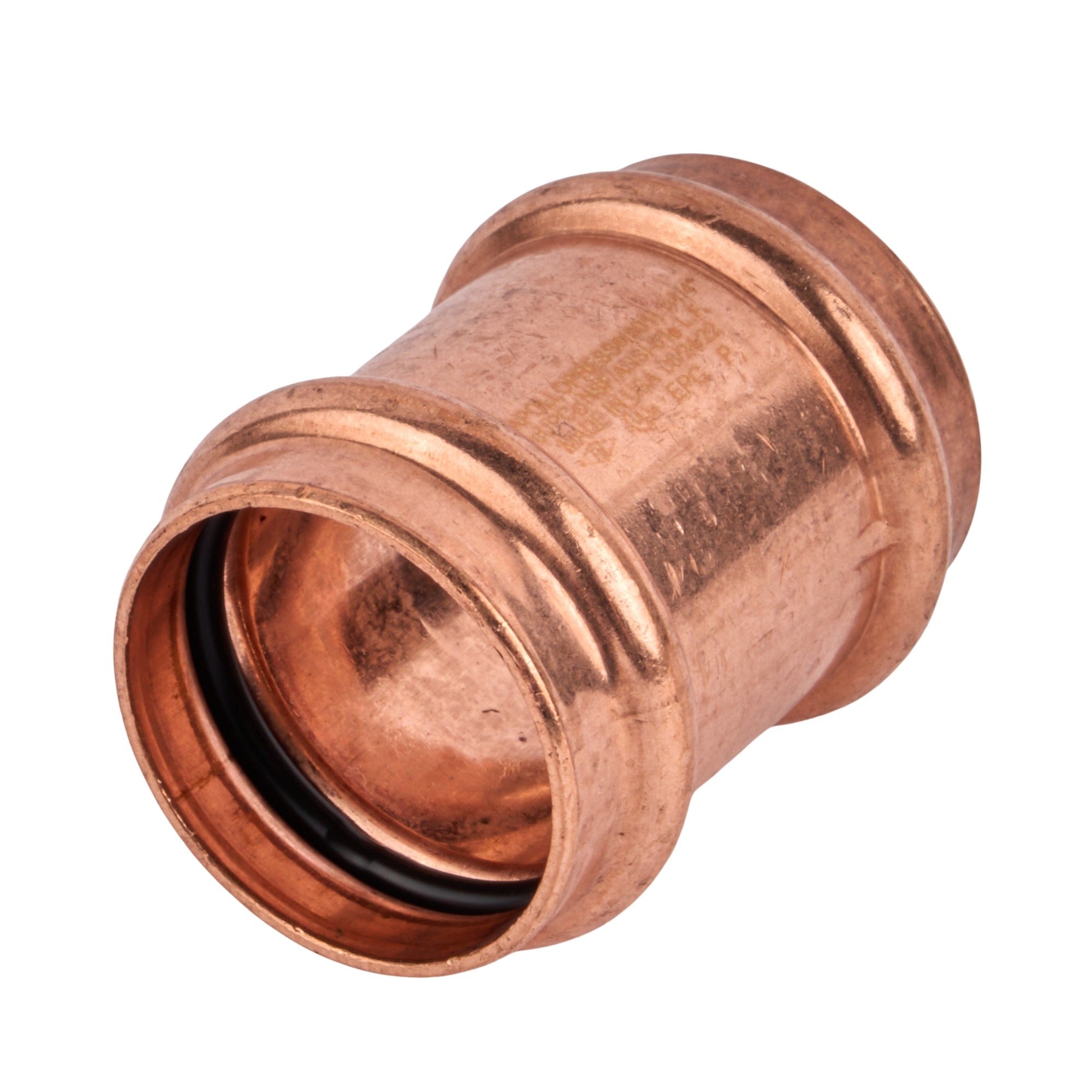 Copper Press Coupling less Stop (C x C) 1-1/4"