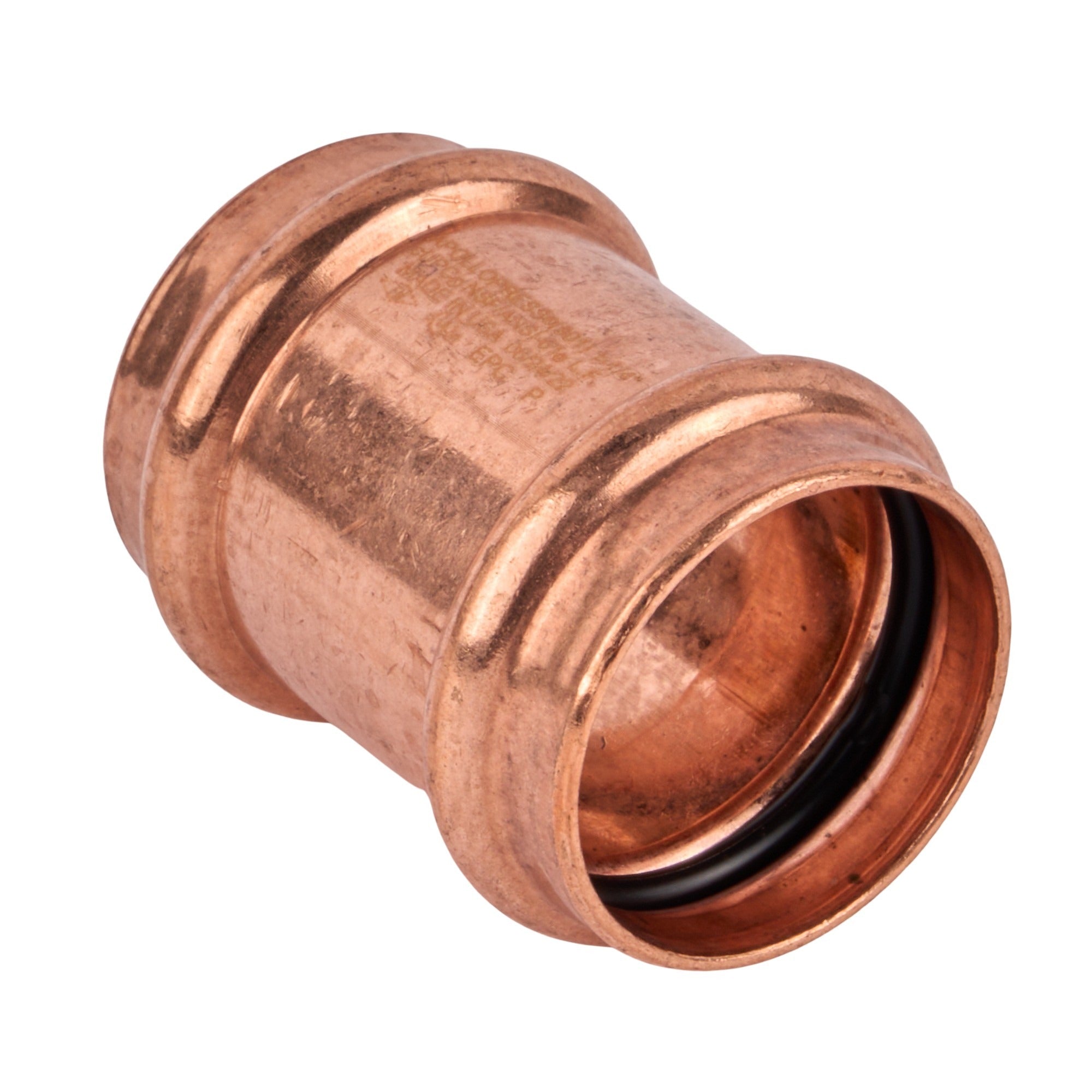 Copper Press Coupling less Stop (C x C) 1-1/4"