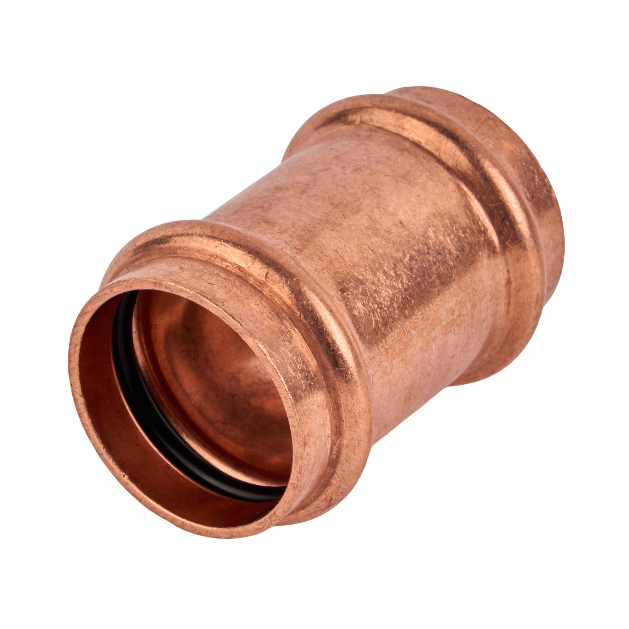 Copper Press Coupling less Stop (C x C) 1-1/2"