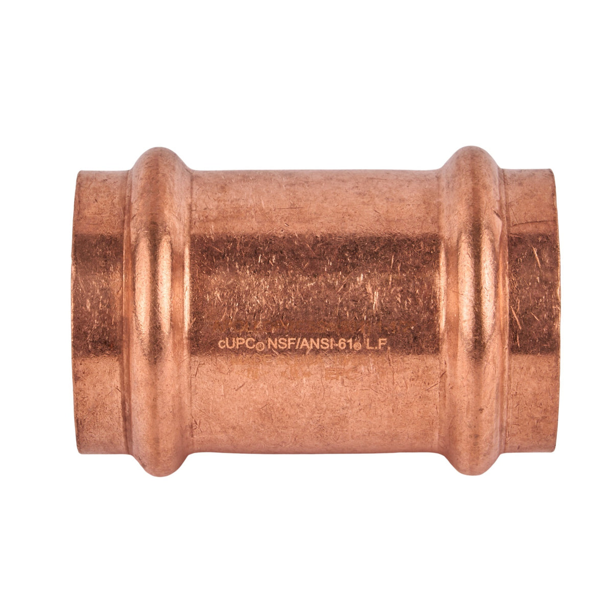 Less Coupling Copper Press Coupling less Stop (C x C) – APEX Supply Co.