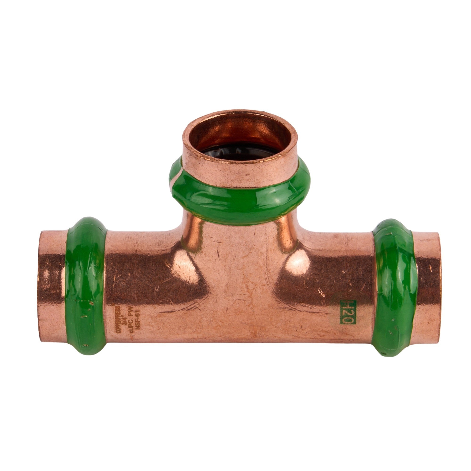 Copper Press Tee (C x C x C) 3/4"
