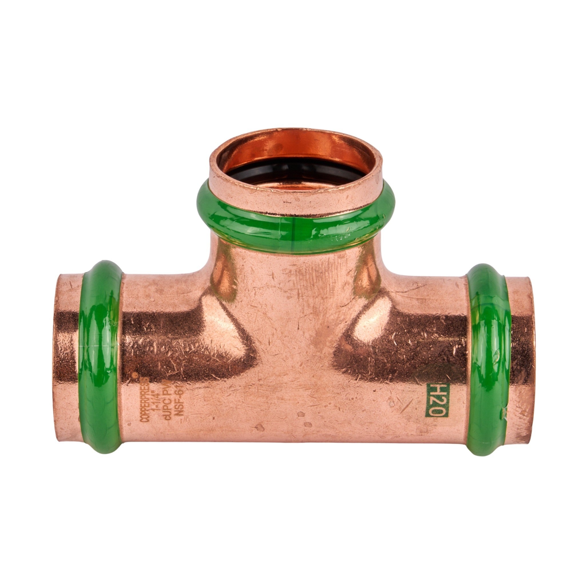 Copper Press Tee (C x C x C) 1-1/4"