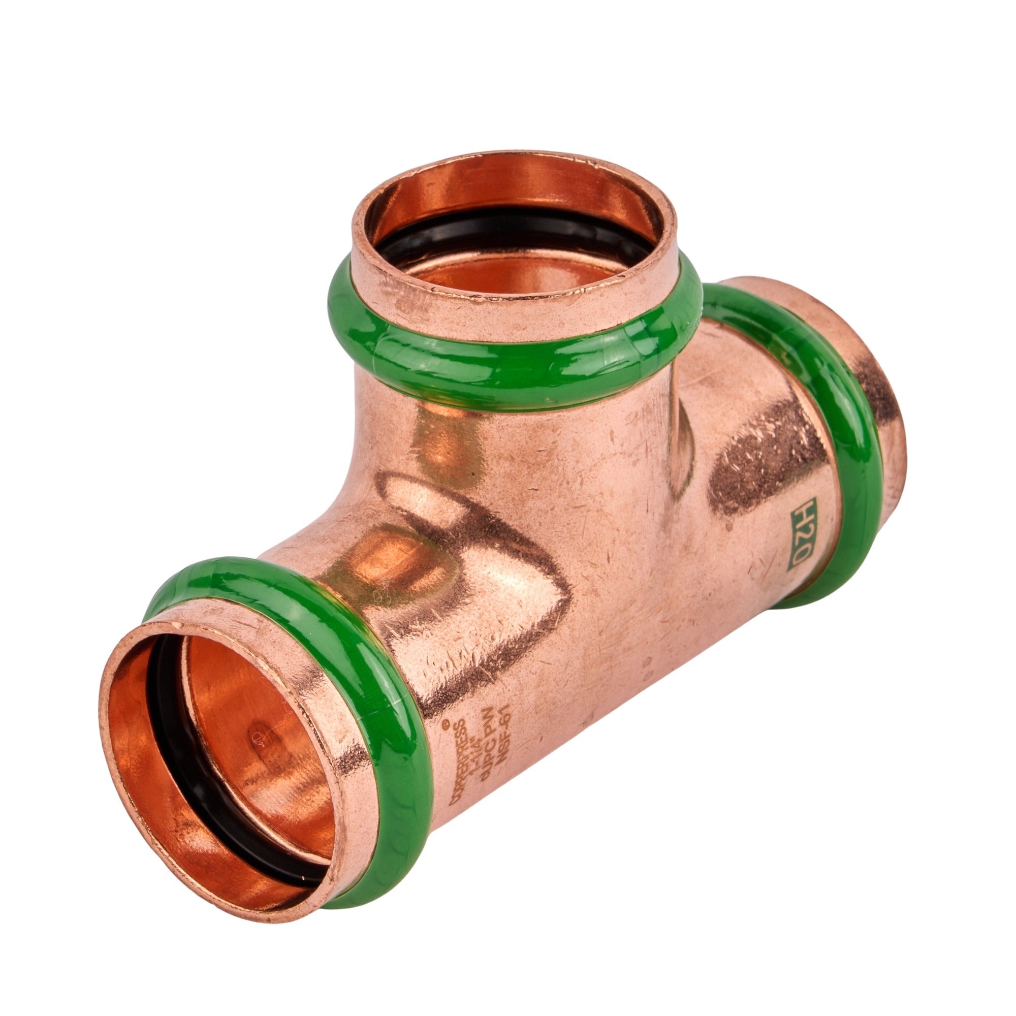 Copper Press Tee (C x C x C) 1-1/4"