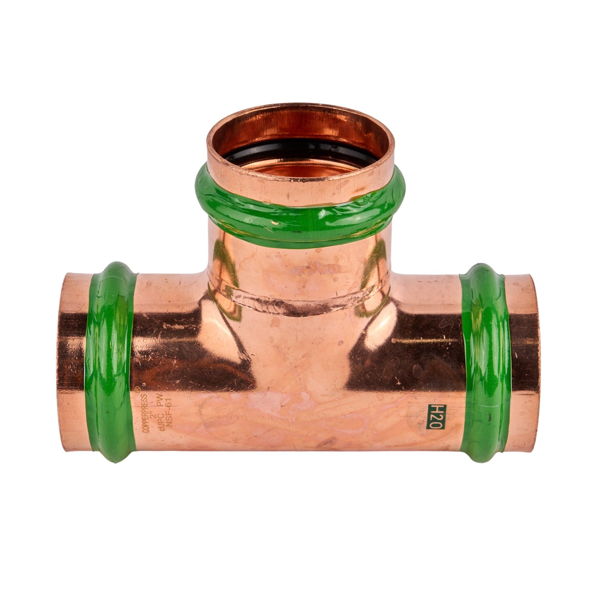 Copper Press Tee (C x C x C) 2"
