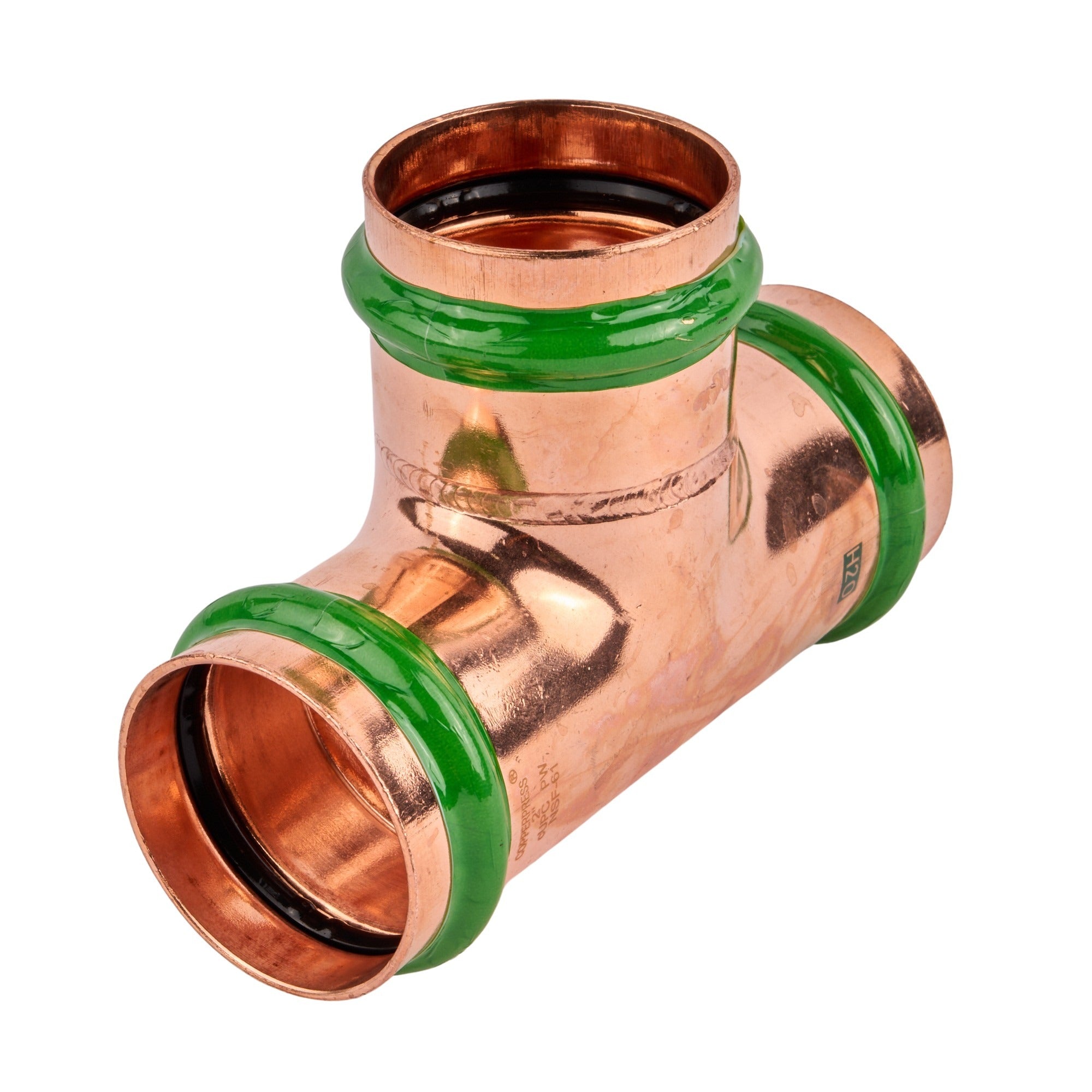 Copper Press Tee (C x C x C) 2"