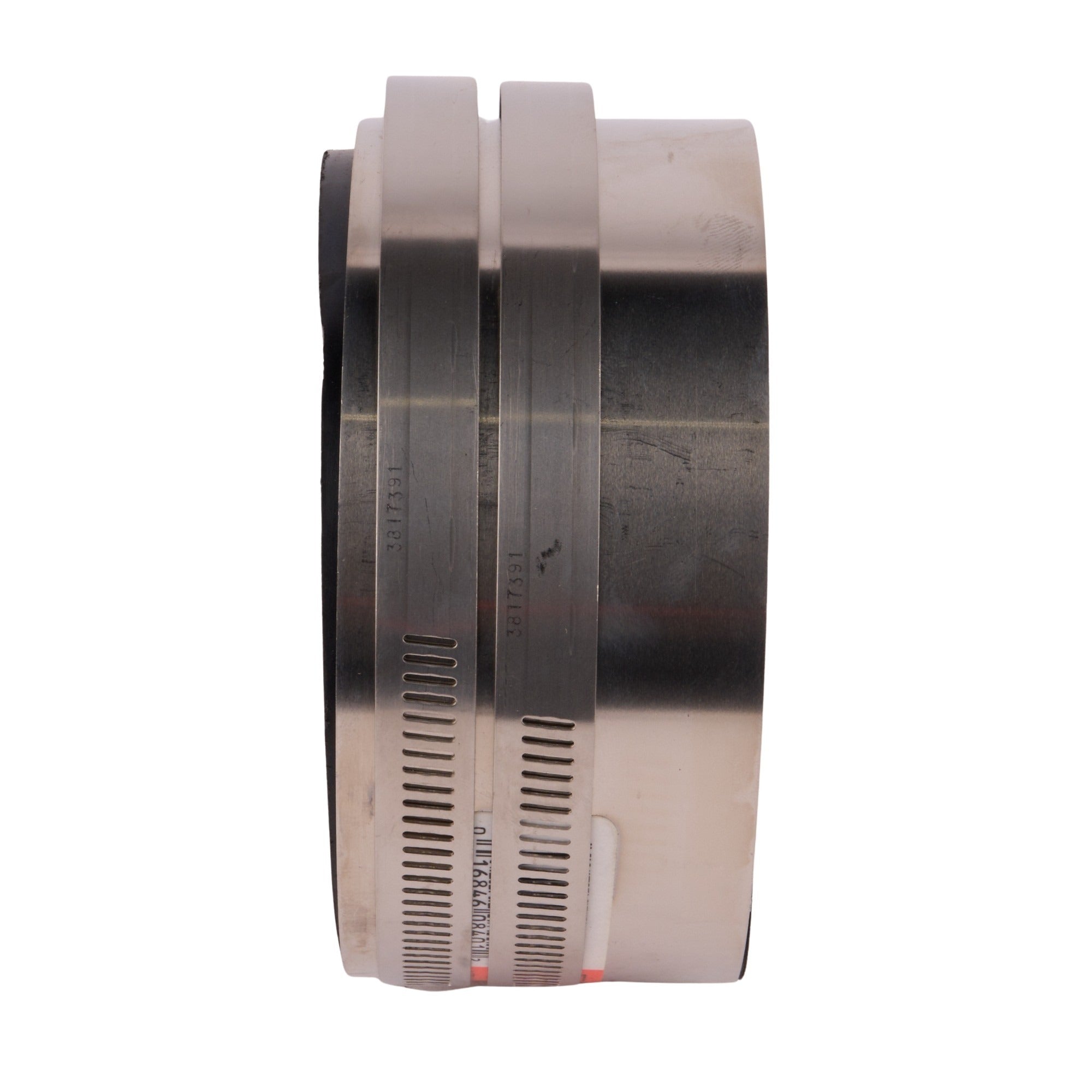 Flexible Coupling (Extra Heavy Cast Iron-Steel-PVC) 4" x 3"