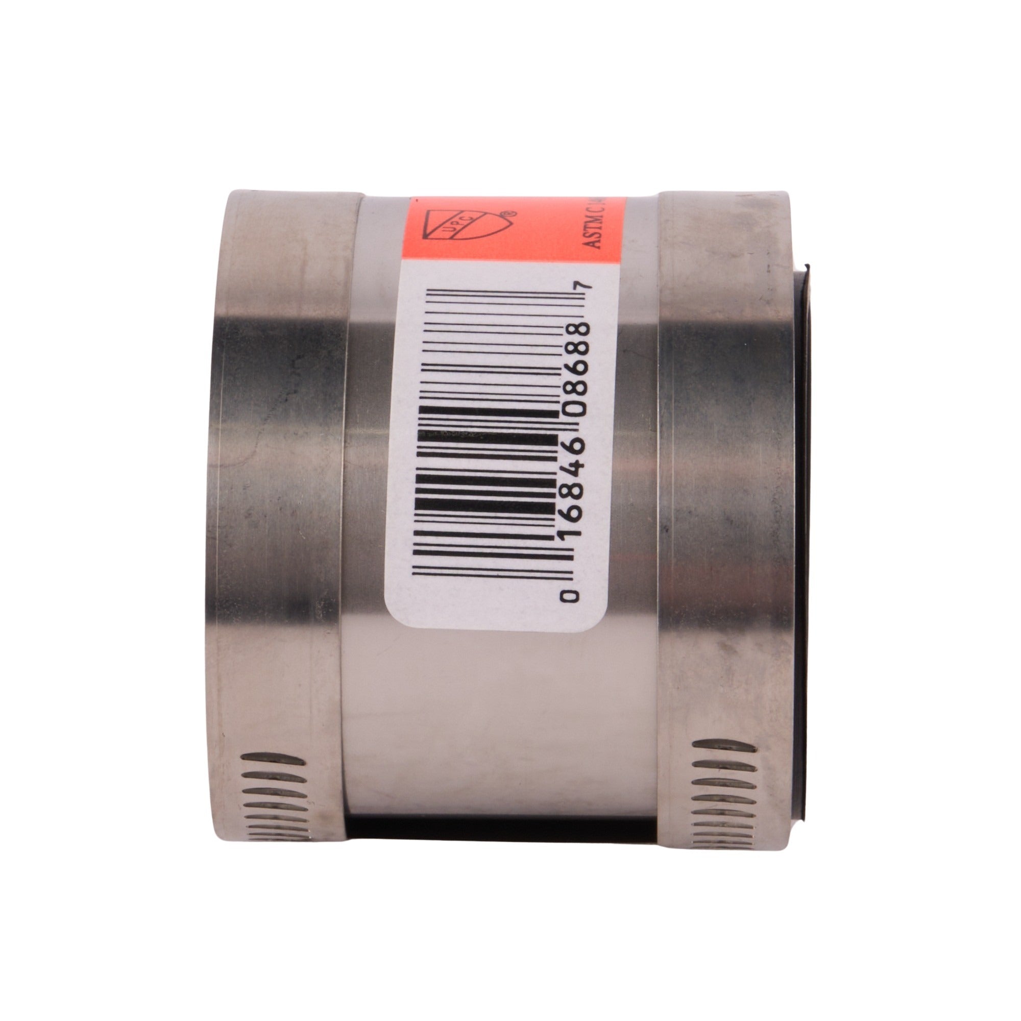 No-Hub Flexible Coupling (Cast Iron-Steel -PVC) 1-1/2"