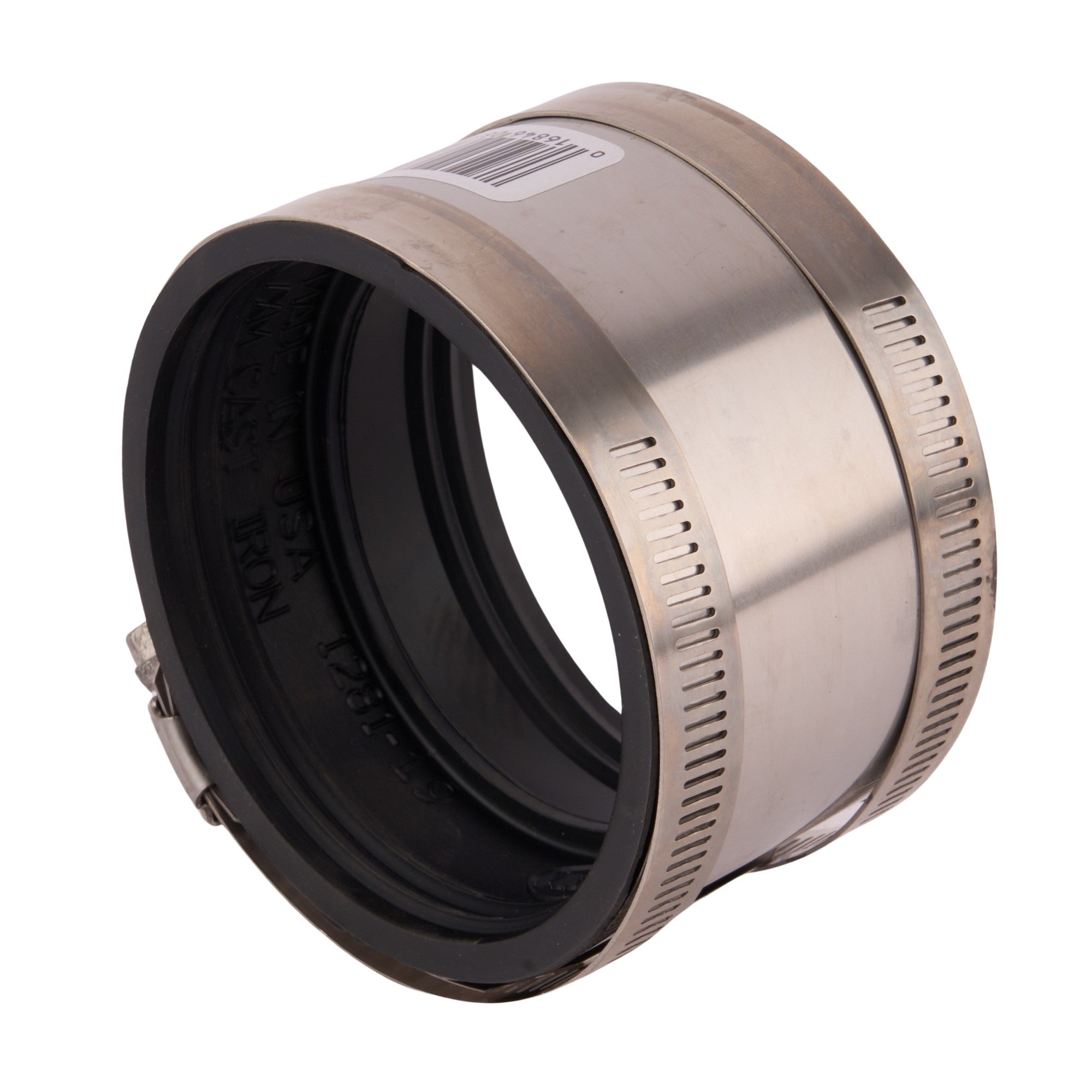 No-Hub Flexible Coupling (Extra Heavy Cast Iron-Steel-PVC) 3"