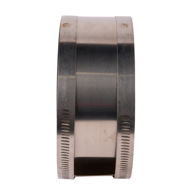 No-Hub Flexible Coupling (Extra Heavy Cast Iron-Steel-PVC) 4"