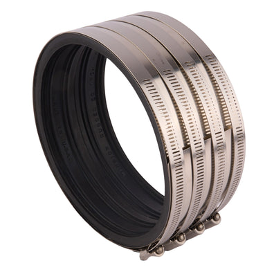 Flexible Coupling (Extra Heavy Cast Iron-Steel-PVC) 6"