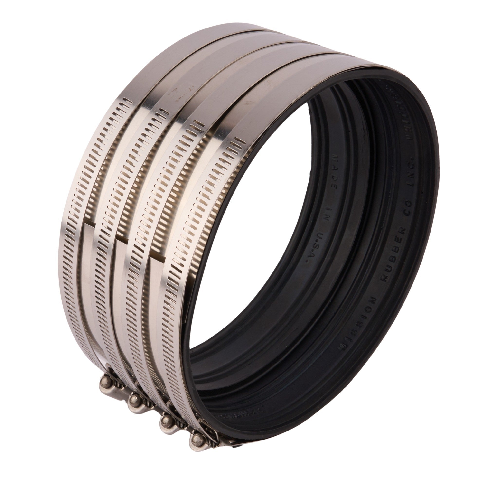 Flexible Coupling (Extra Heavy Cast Iron-Steel-PVC) 6"