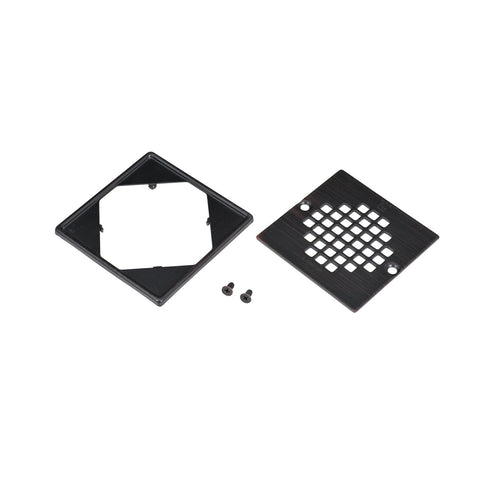 Series 130 Square Oiled Rubbed Bronze Strainer W/Ring - APEX Supply Co.