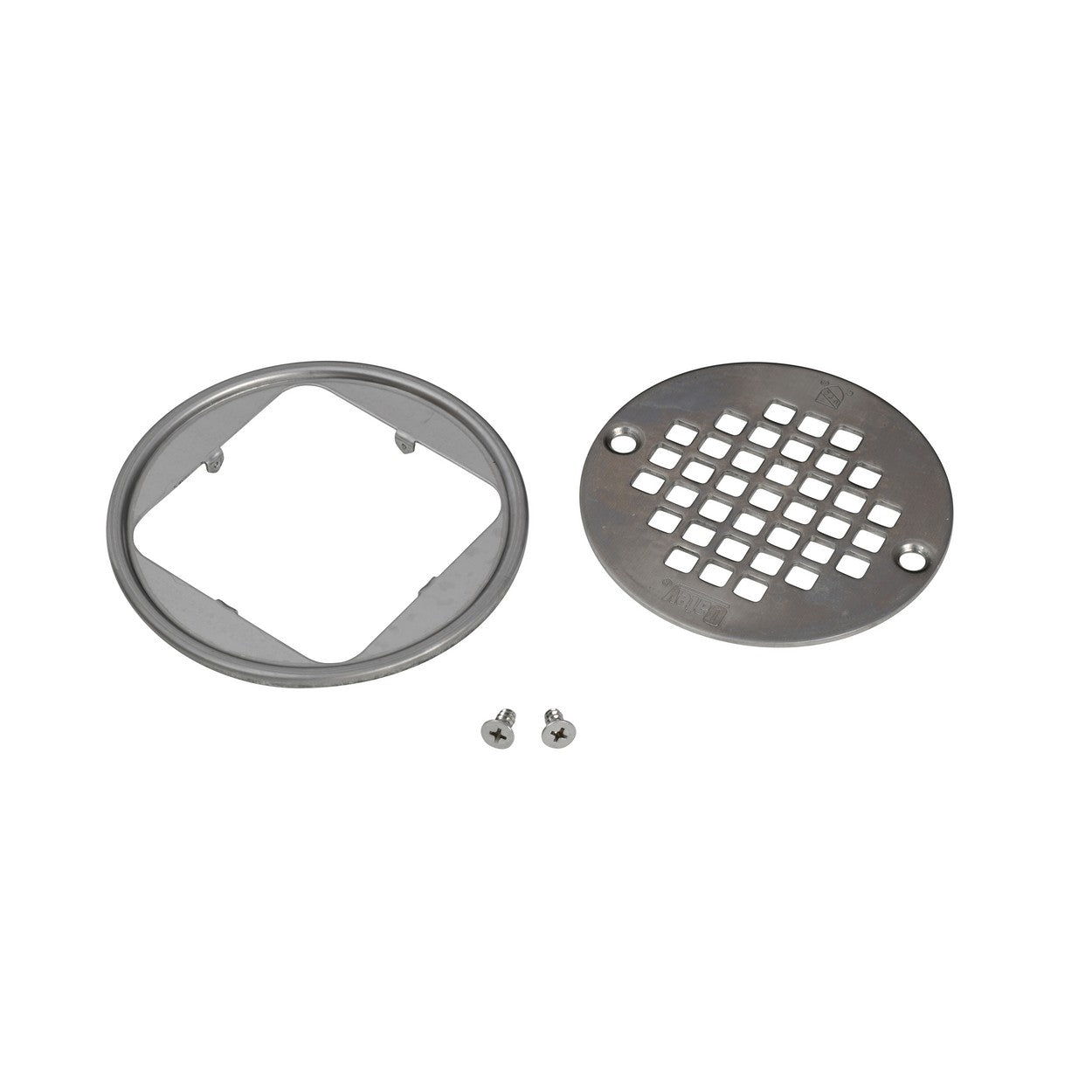 Series 130 Round Brushed Nickel Strainer W/ Ring