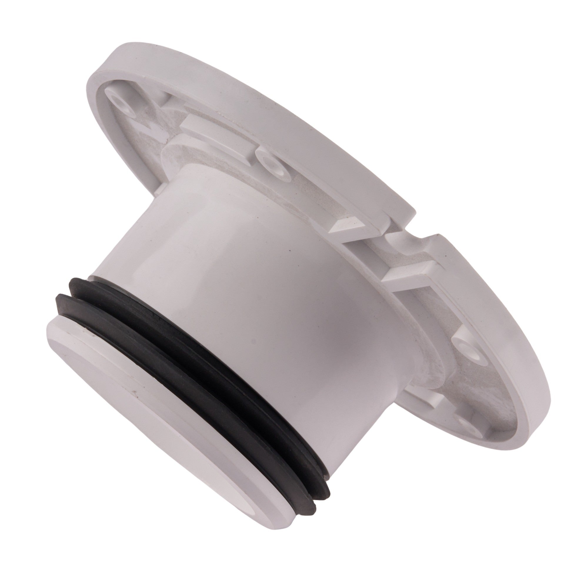 PVC Two-Finger Closet Flange 4" x 3"