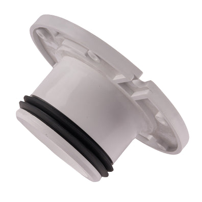 PVC Two-Finger Closet Flange 4" x 3"