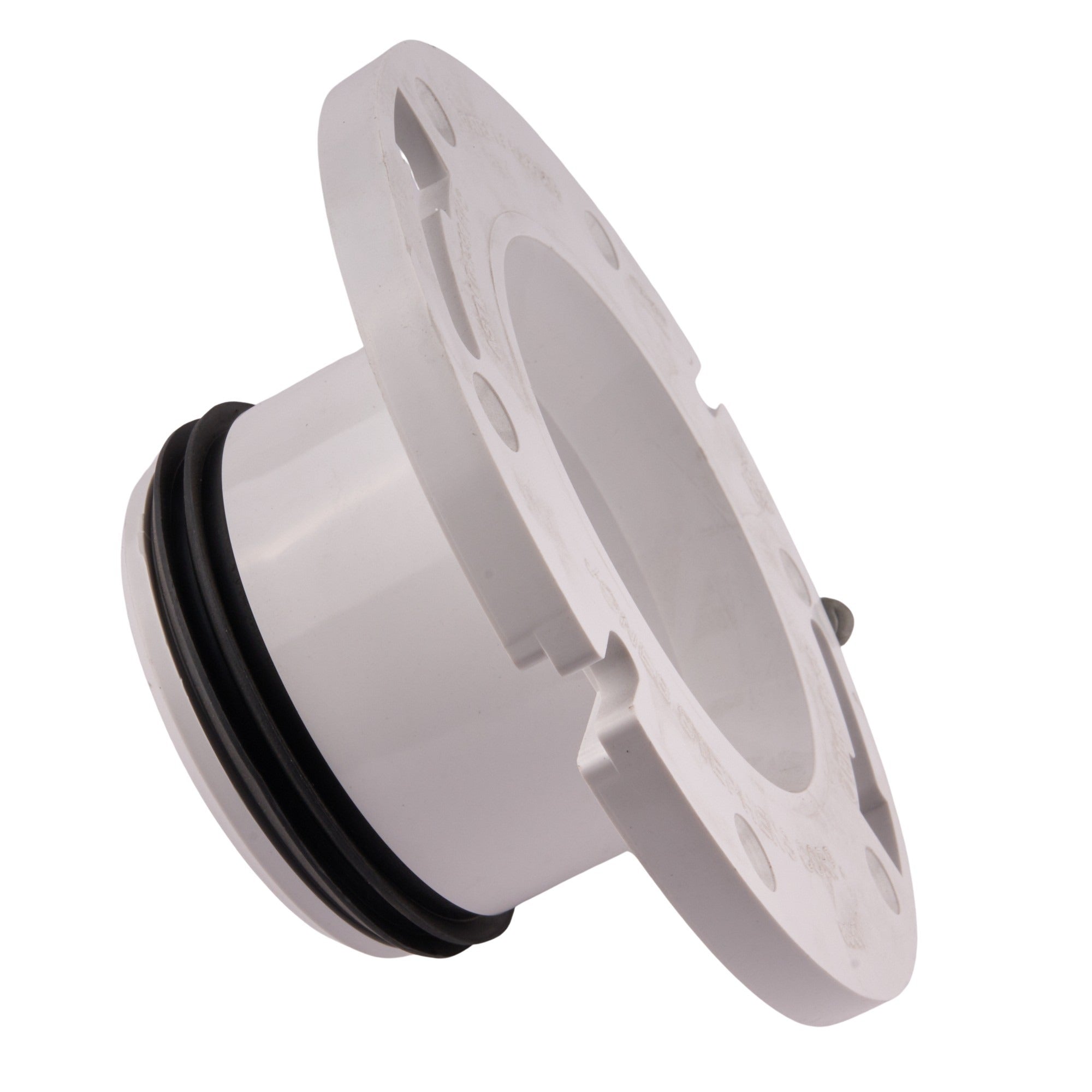 PVC Two-Finger Closet Flange 4" x 3"