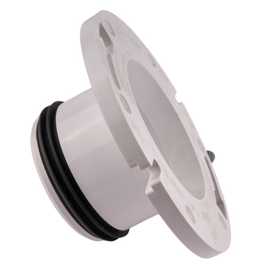 PVC Two-Finger Closet Flange 4" x 3"