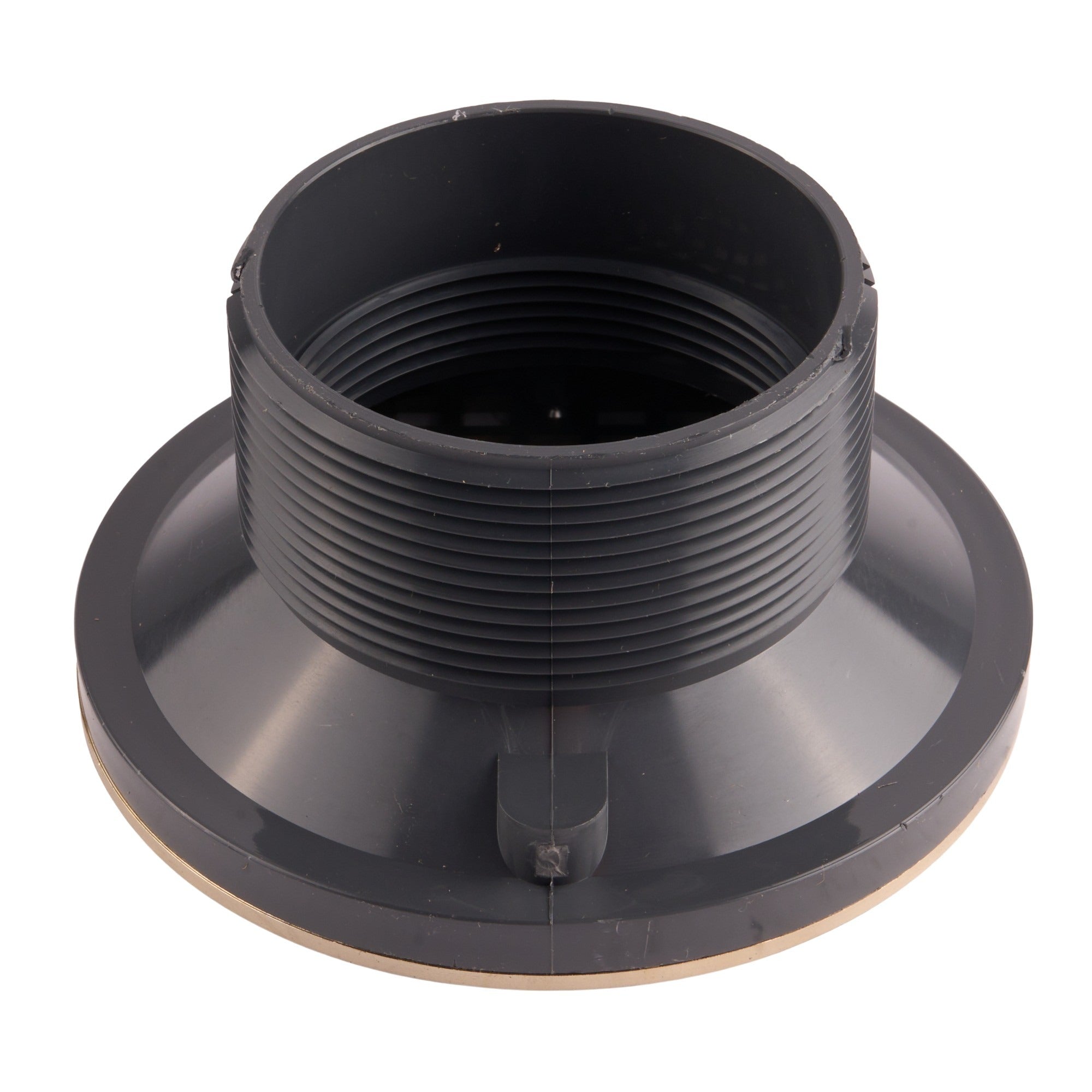 Jones Stephens 3 - 1/2" PVC Spud with 6" Round Bronze Strainer - APEX Supply Co.
