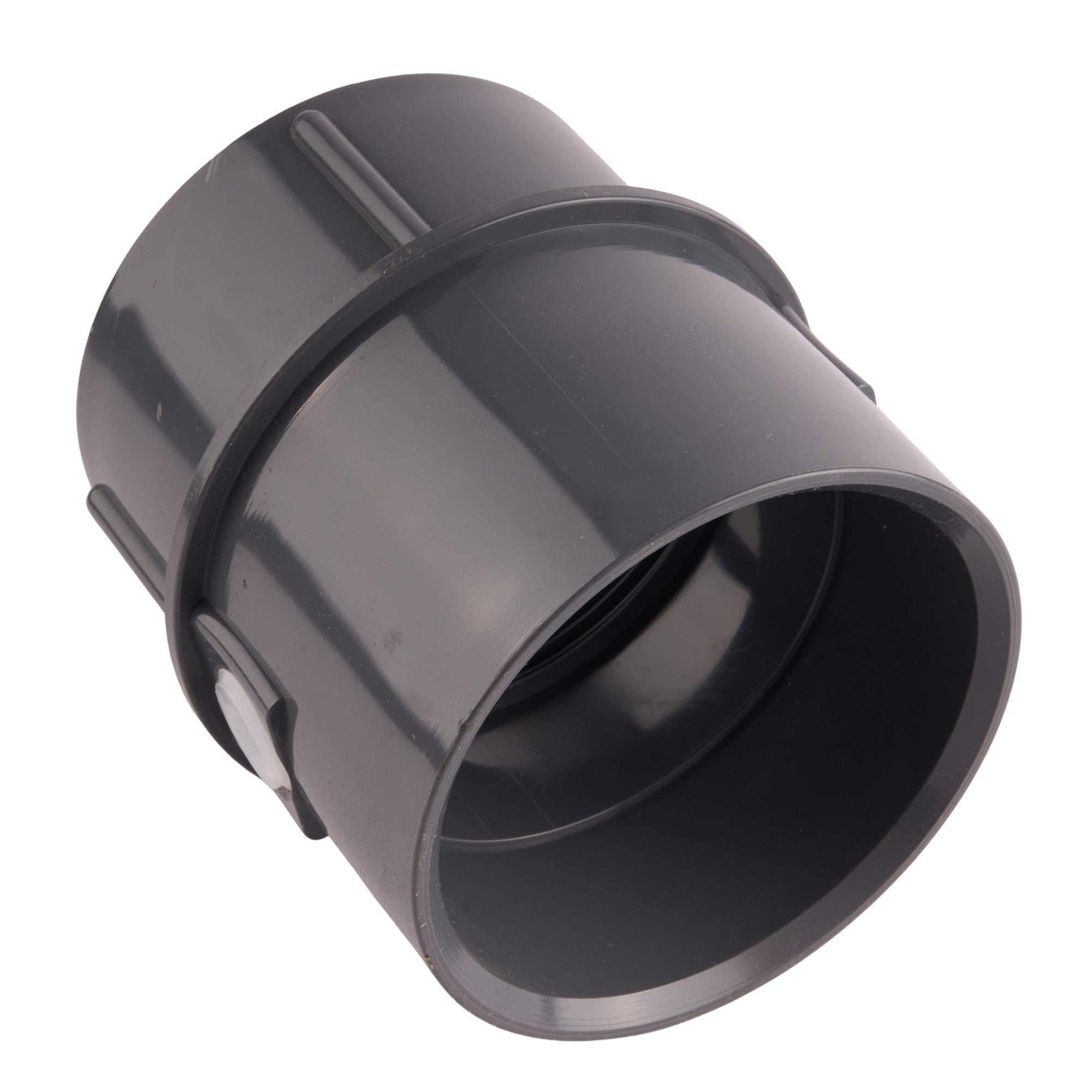 PVC Pipe Fit Drain Base with Primer Tap, for 3-1/2" Spud 3" x 4"