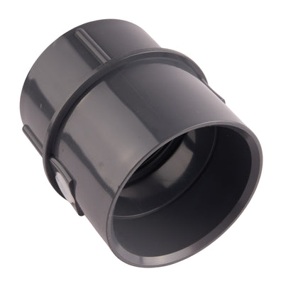 PVC Pipe Fit Drain Base with Primer Tap, for 3-1/2" Spud 3" x 4"