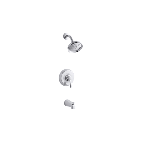 Kohler Fairfax Rite - Temp Pressure - Balancing Bath & Shower Faucet Trim – MFG  K - T12007 - 4 - CP - APEX Supply Co.