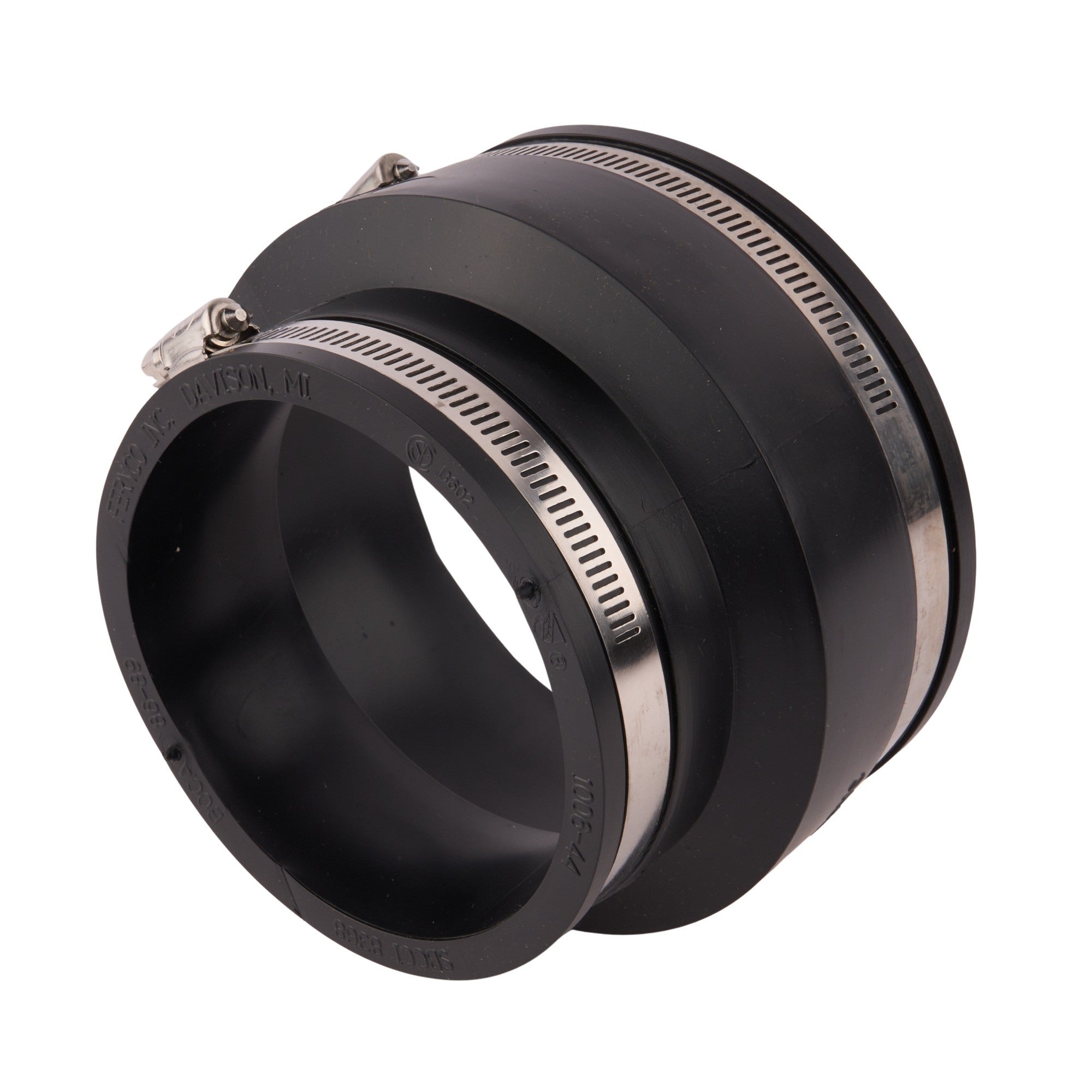 Flexible Adapter (Cast Iron-Copper Tubing-PVC) 4"