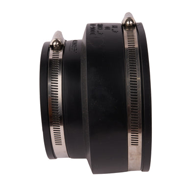 Flexible Adapter (Cast Iron-Copper Tubing-PVC) 4"
