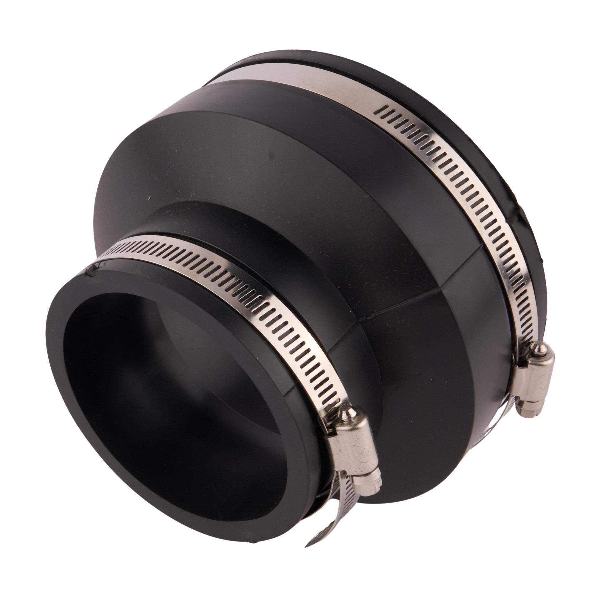Flexible Adapter (Cast Iron-Clay-PVC) 4" x 3"