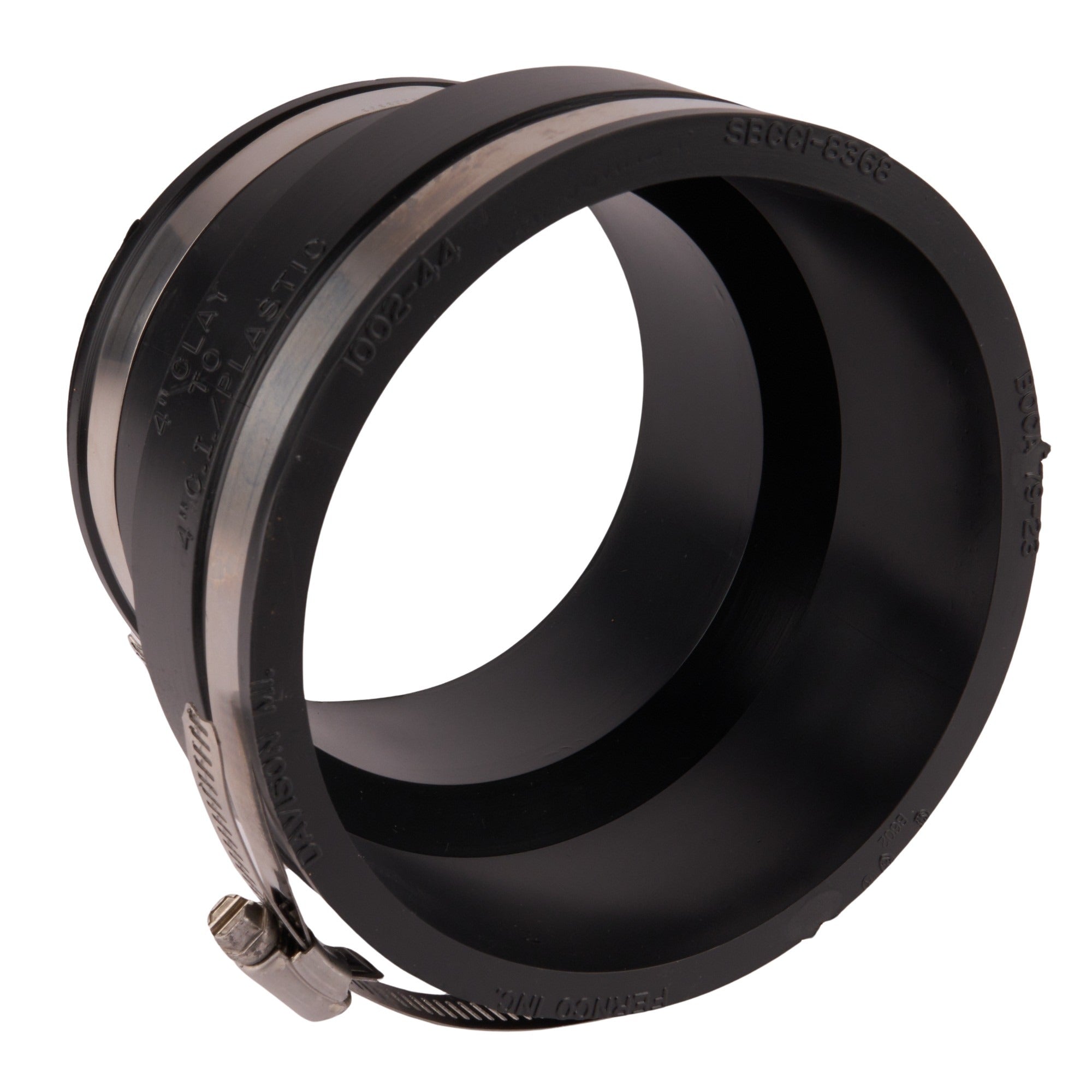 Flexible Adapter (Cast Iron-Clay-PVC-Copper Tubing) 4"