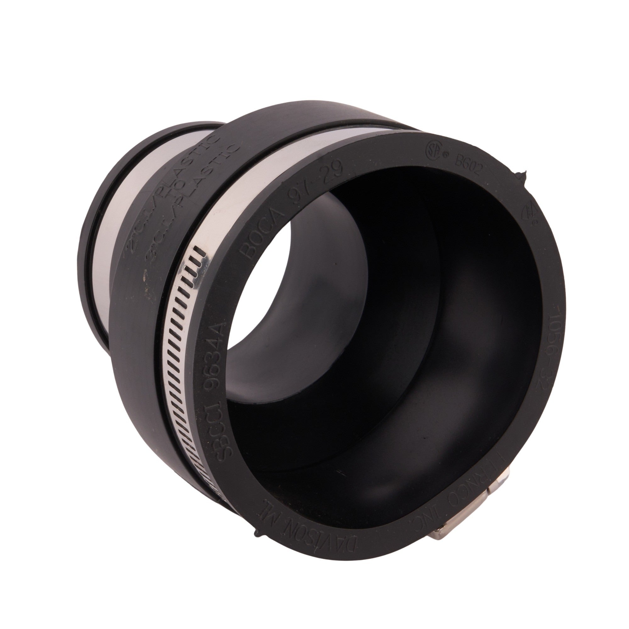 Flexible Adapter (Cast Iron-Copper Tubing-PVC) 3" x 2"