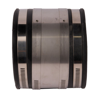 Shear Banded Flexible Coupling (Cast Iron-PVC) 4"