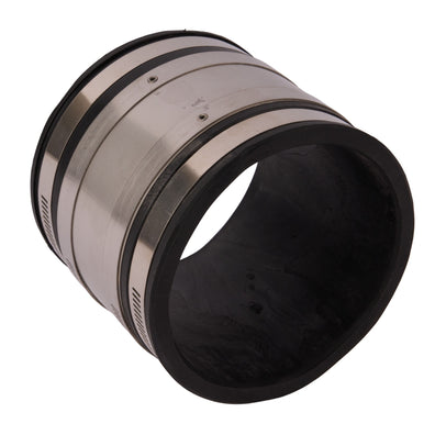 Shear Banded Flexible Coupling (Cast Iron-PVC) 4"