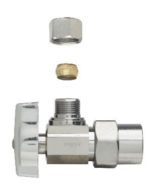 Ktpr19Xc 1/2 Cpvc X 3/8 Comp 1/4 Turn Ball Stop - APEX Supply Co.