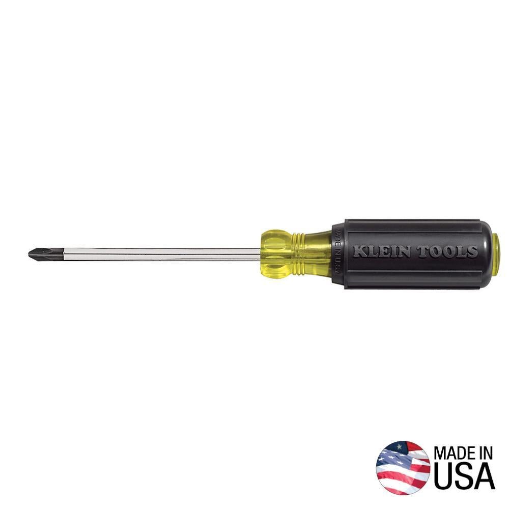 Klein 2 Phillips Screwdriver Round Shank - APEX Supply Co.