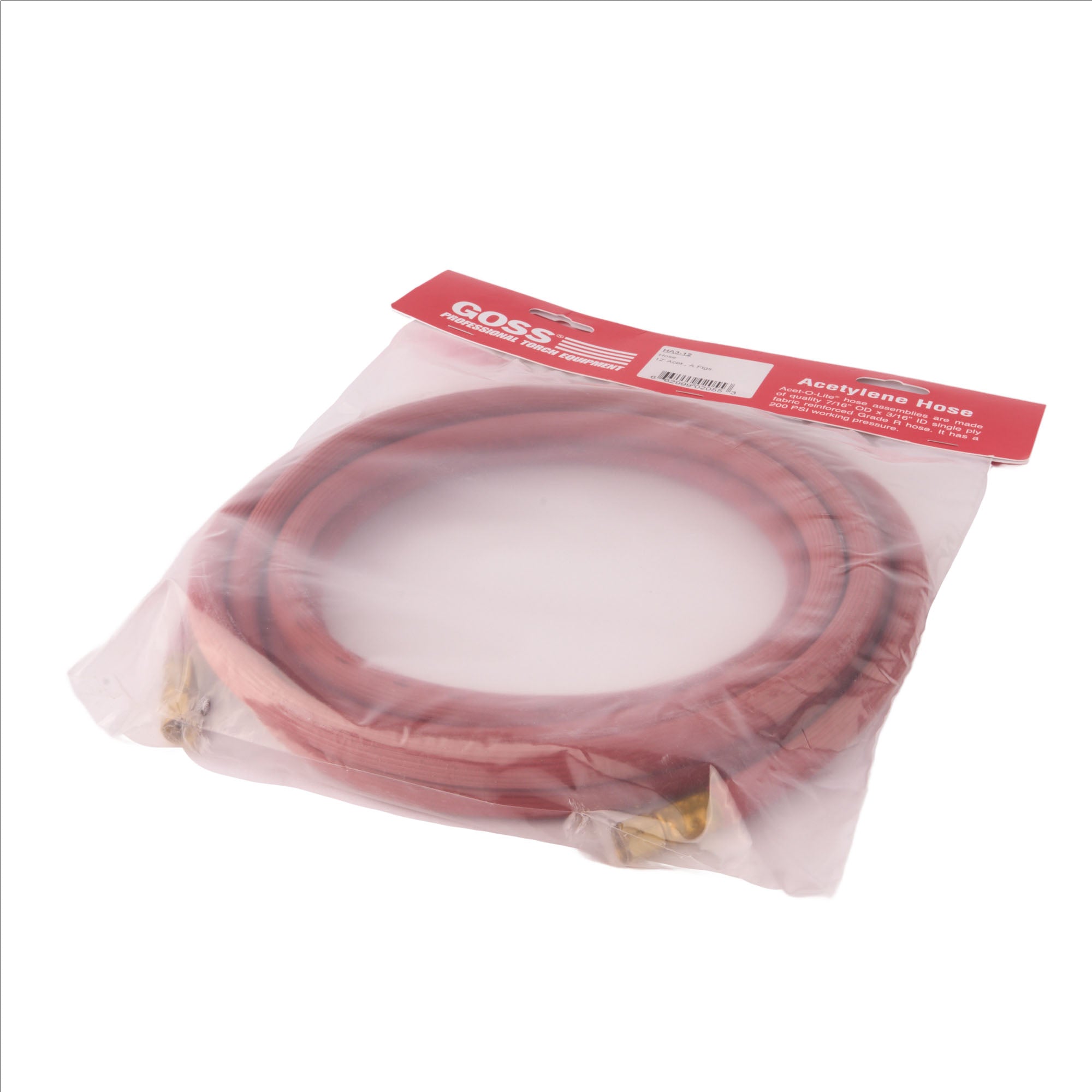 12 1/2 Ft 3/16 Torch Hose