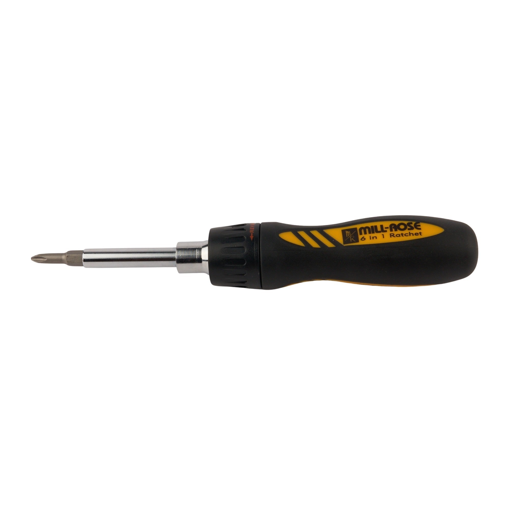 Mill-Rose 6-In-1 Ratcheting Screwdriver