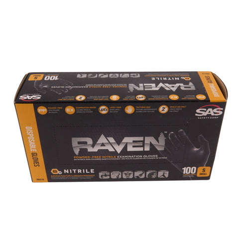 Raven Powder-Free Nitrile Glove - Small