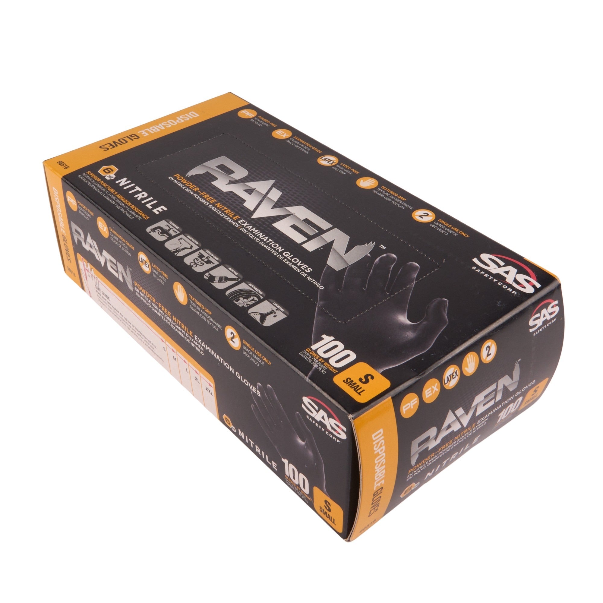 Raven Powder-Free Nitrile Glove - Small