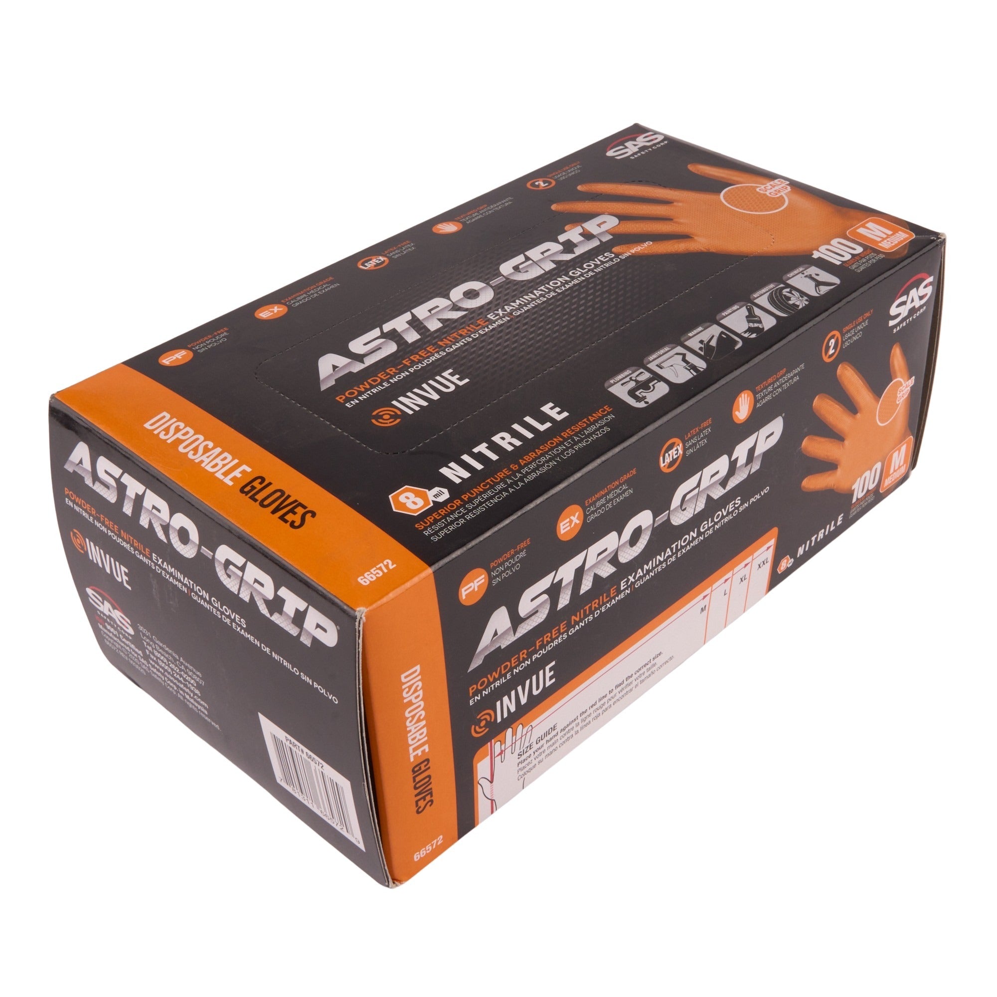 Astro-Grip Nitrile Disposable Glove Medium