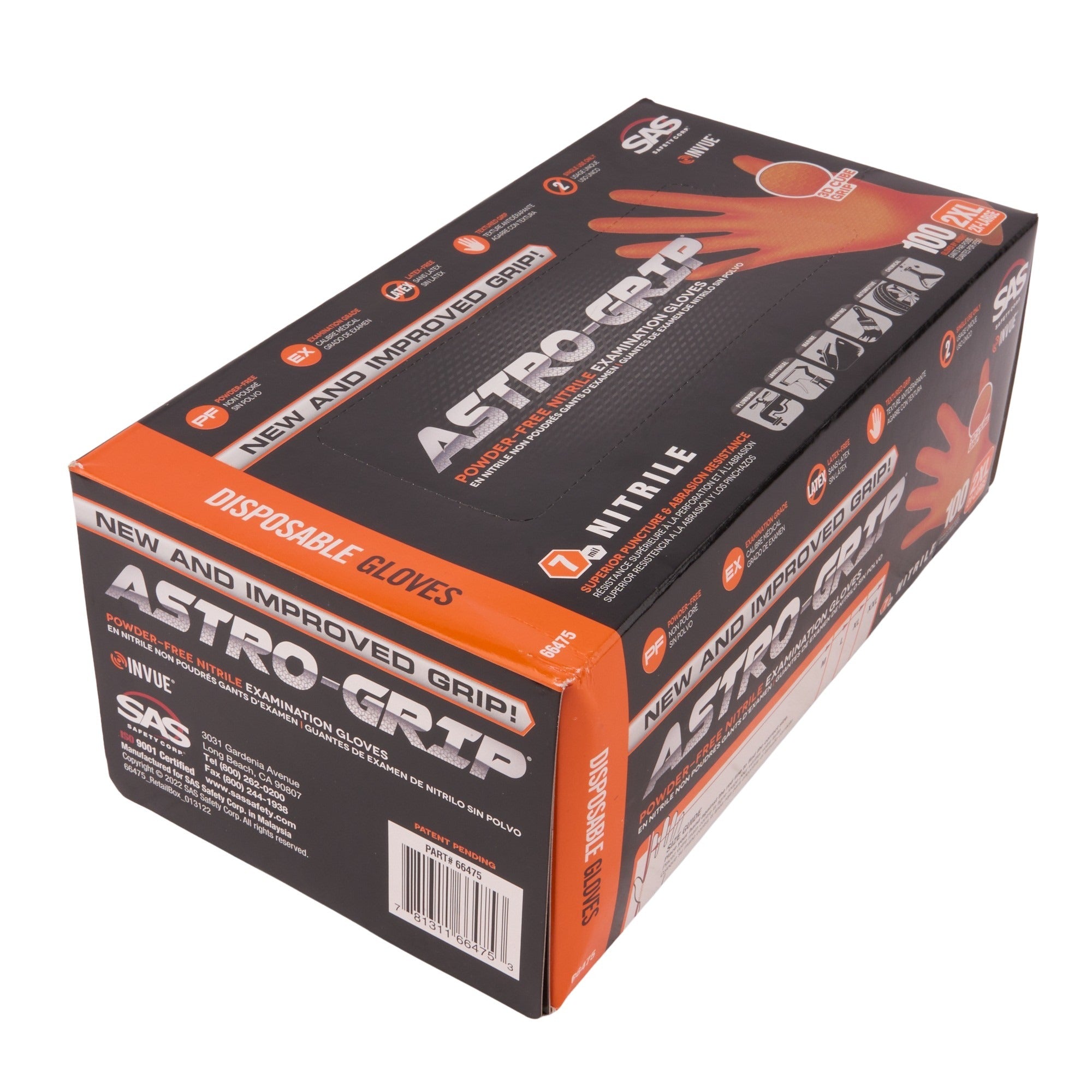 Astro-Grip Nitrile Disposable Glove Xxl