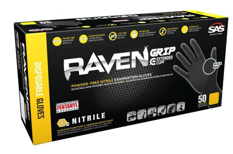 Raven Grip Extended Cuff Gloves - Large - APEX Supply Co.