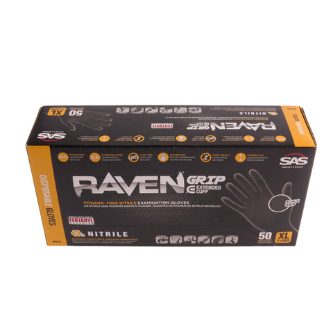 Raven Grip Extended Cuff Gloves - Extra Large