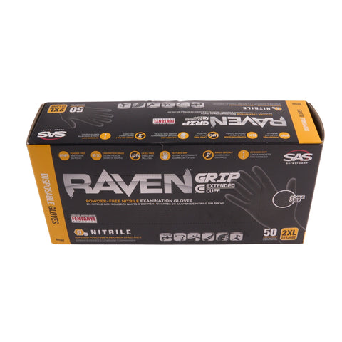 Raven Grip Extended Cuff Gloves - Extra Extra Large