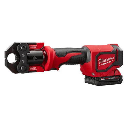 M18 Short Throw Crimp Tool Kit w/PEX Crimp Jaws 1/2", 3/4", 1"