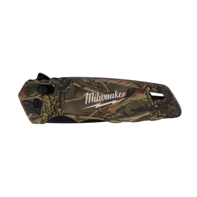 Fastback Camo Spring Assisted Folding Knife